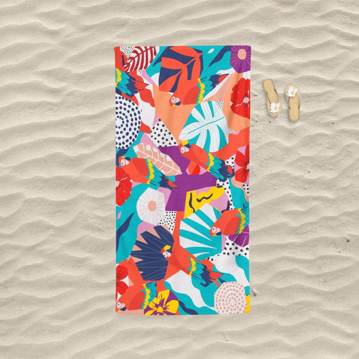 Mijölnir Toalla de Playa Baskili v6 Multicolor